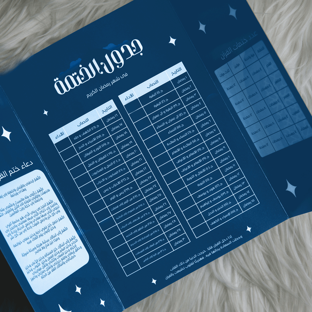 بوكس هدية رمضان المميزة - أزرق